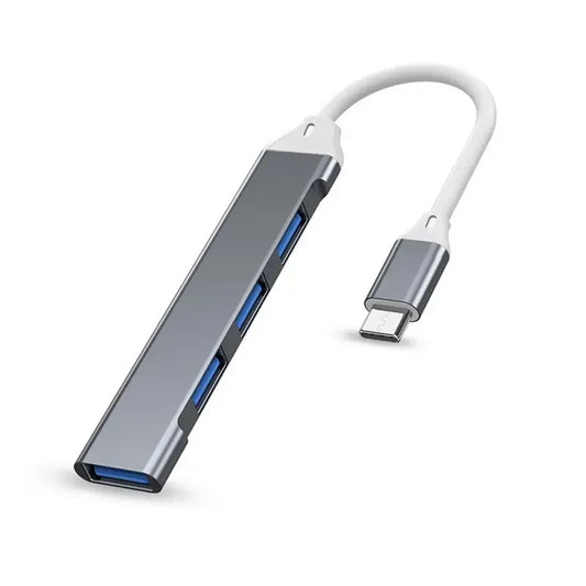 4Port USB 3.0 Hub USB Hub High Speed Type C Splitter 5Gbps for PC Computer Accessories Multiport HUB 4 USB 3.0 2.0 Ports